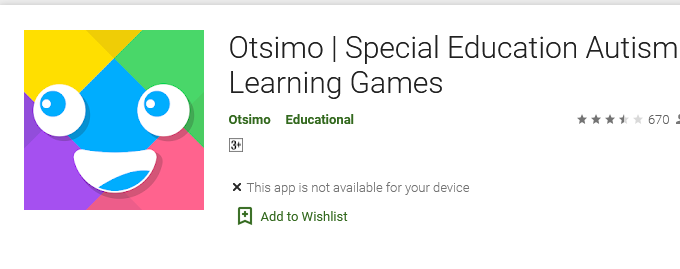 اپلیکیشن Otsimo برای کودکان اوتیسم